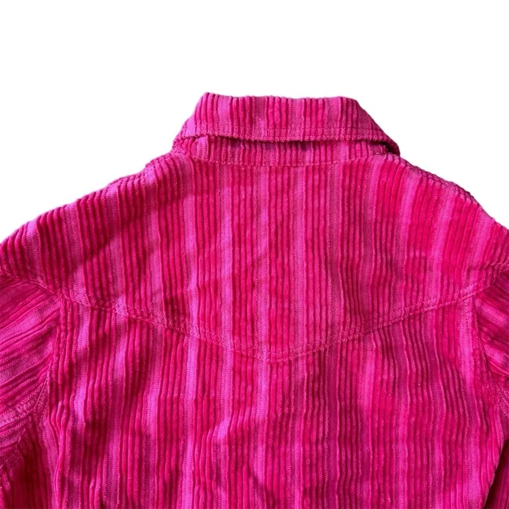 Cabi Cheeky Topper size XS pink corduroy jacket women’s